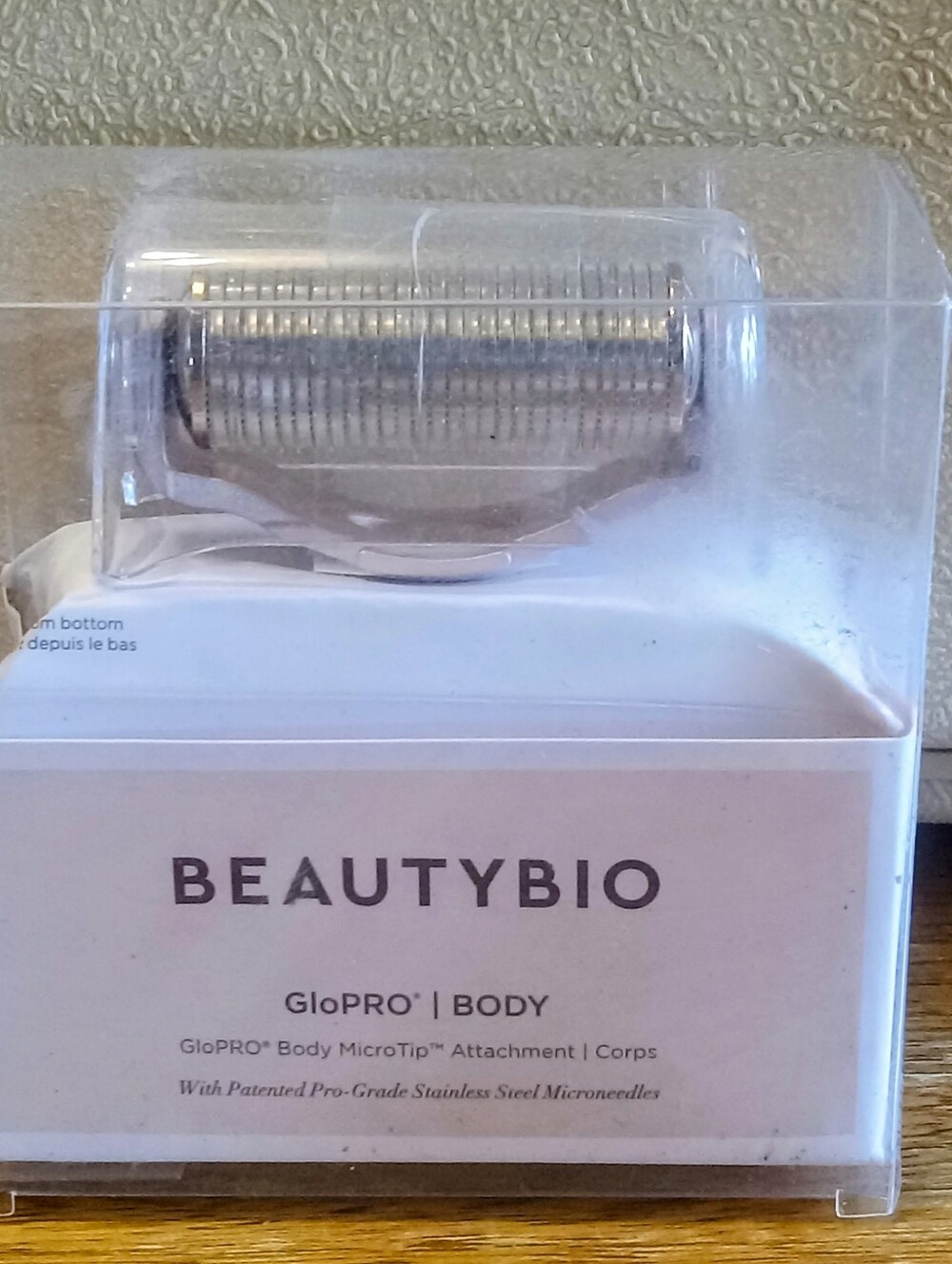BeautyBio GloPRO Body Microtip Attachment Head White - New In Box